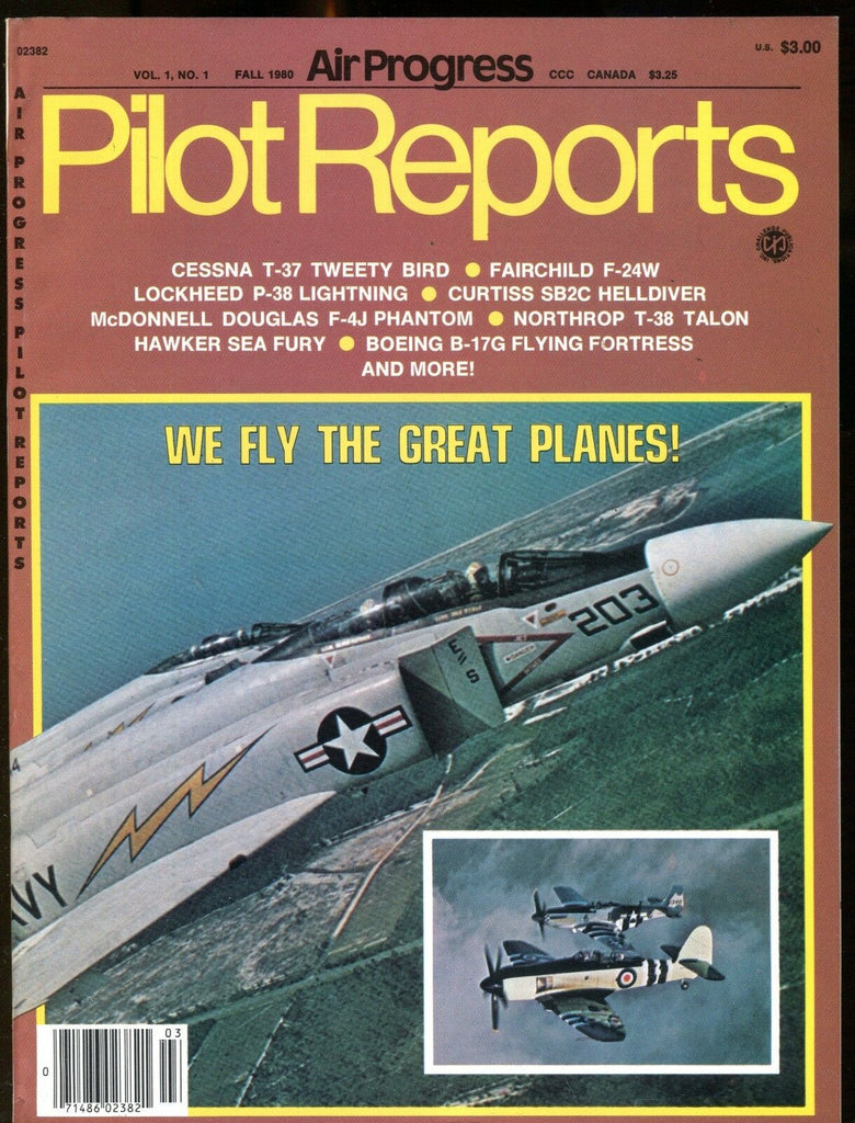 Air Progress Pilot Reports Magazine Fall 1980 EX No ML 120216jhe