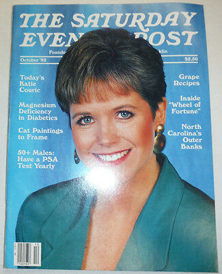 The Saturday Evening Post Magazine Katie Couric October 1992 NO ML 011315R2