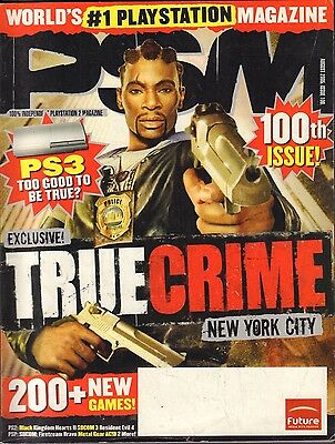PSM August 2005 True Crime New York City, Socom 3 VG 070816DBE2