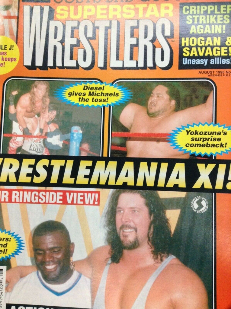Superstar Wrestlers Magazine Wrestlemania XI August 1995 012219nonr
