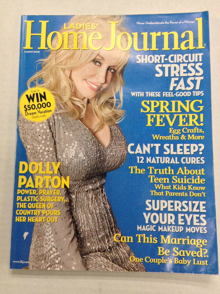 Ladies' Home Journal Magazine Dolly Parton March 2008 020817RH