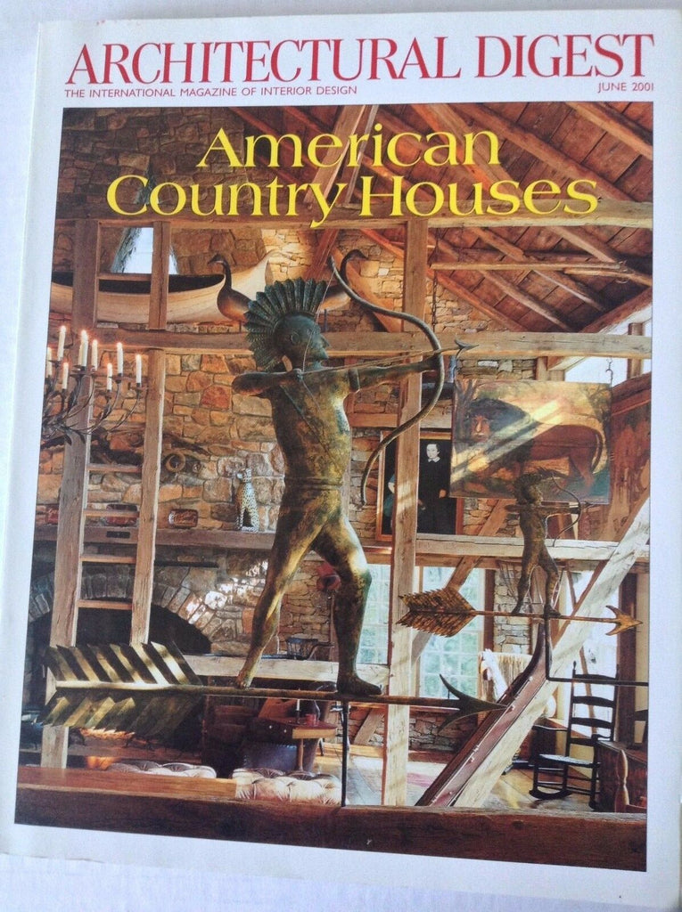 Architectural Digest Magazine American Country Version #2 June 2001 081817nonrh2