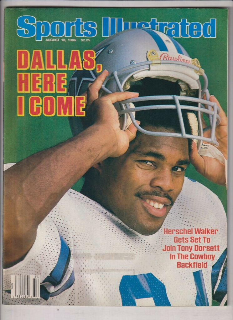Sports Illustrated Herschel Walker August 18, 1986 021420nonr