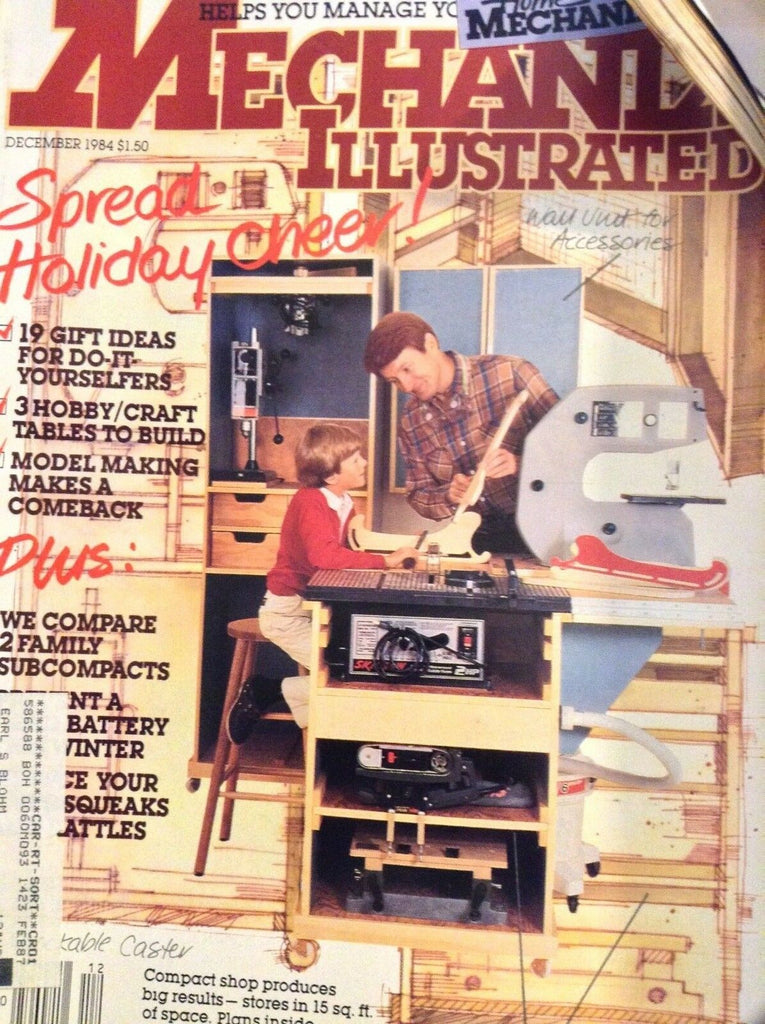 Mechanix Illustrated Magazine Spread Holiday Cheer December 1984 042018nonrh