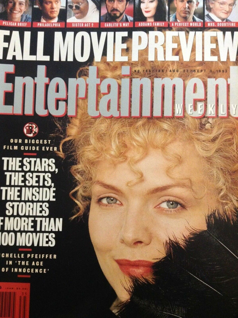 Entertainment Weekly Magazine Michelle Pfeiffer Aug/September 3 1993 080218nonrh