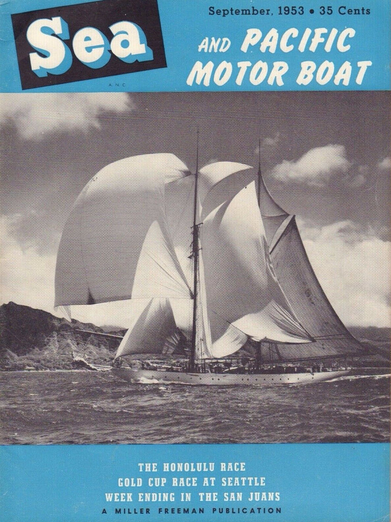 Sea And Pacific Motor Boat September 1953 The Honolulu Race 042817nonDBE