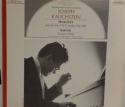 Prokofiev, Bartok - Jospeh Kalichstein 33RPM 060516 TLJ