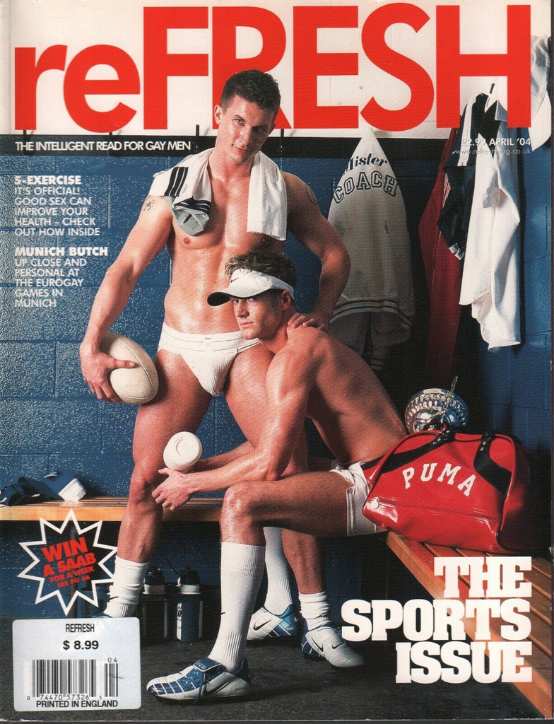 reFRESH Gay Interest UK Magazine April 2004 The Sports Issue 031620AME