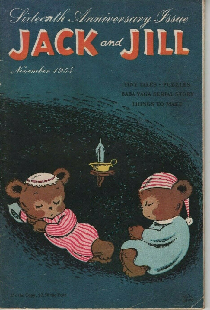 Jack and Jill Magazine November 1954 020820LLE