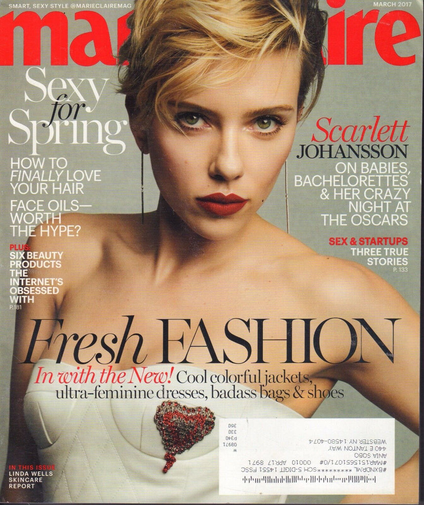 Marie Claire march 2017 Scarlett Johansson w/ML 042717nonDBE