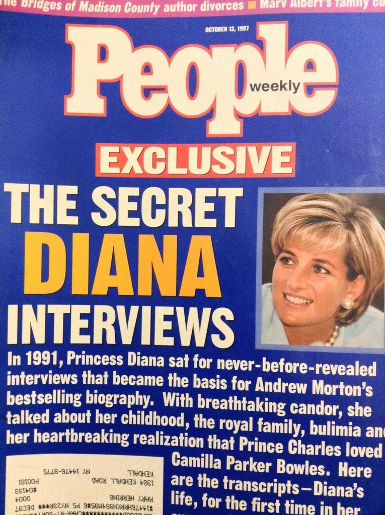 People Magazine Princess Diana Interviews October 13, 1997 060418nonrh