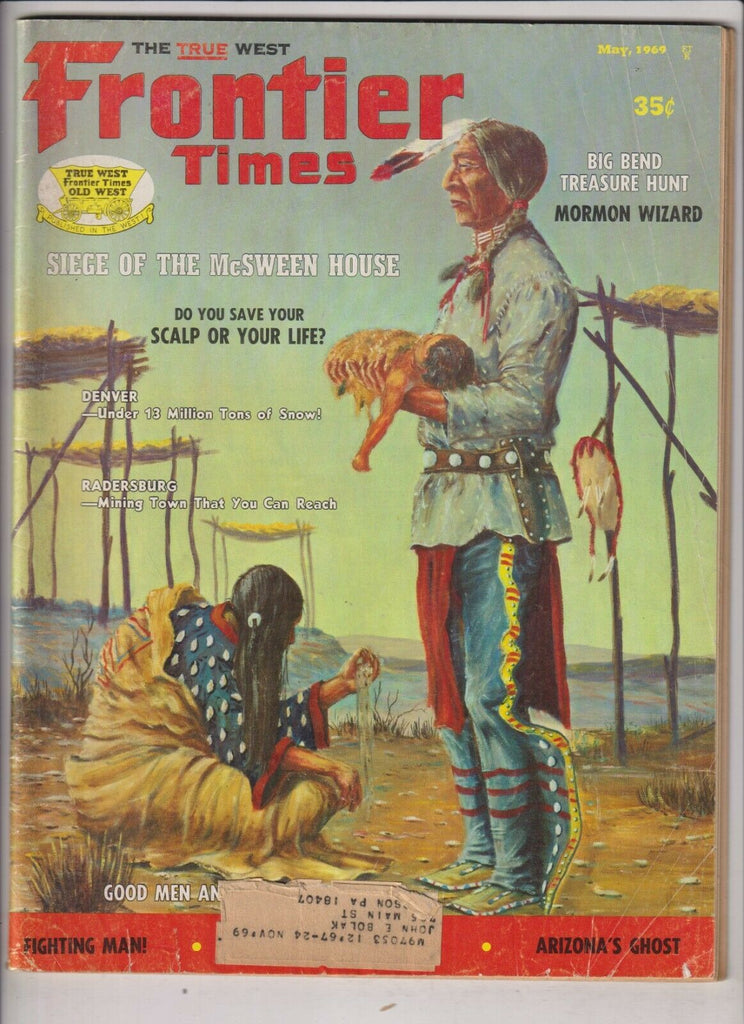 Frontier Times Mag Siege Of The McSween House May 1969 033120nonrh