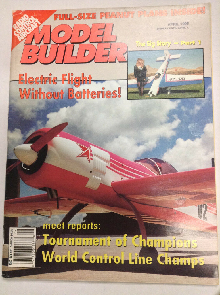 Model Builder Magazine Sig Story Part 1 Electric Flight April 1995 040917nonrh