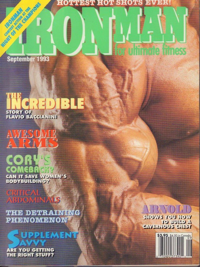 Iron Man September 1993 Flavio Baccianini 060817nonDBE