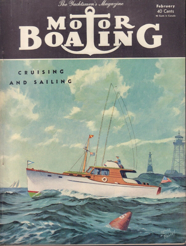 Motor Boating February 1952 Banshee, Wagabonda 041717nonDBE2