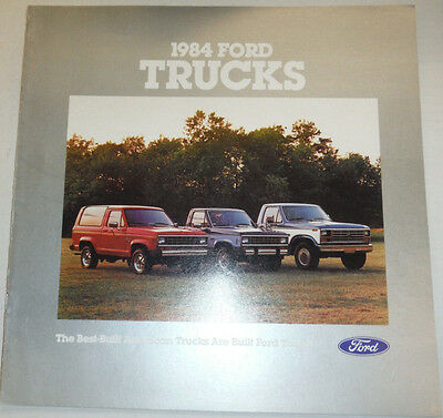 Ford Trucks Magazine 1984 122614R