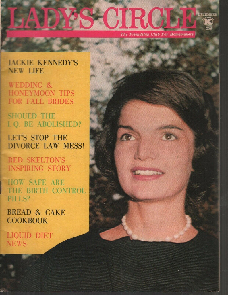 Lady's Circle December 1964 Jackie Kennedy JFK John F 072419AME3