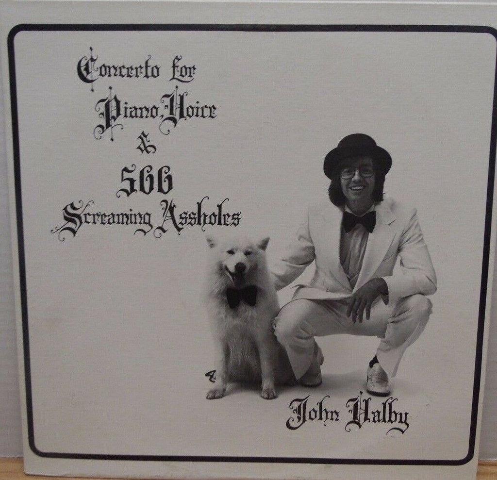 John Velby Concerto Piano Voice & 566 Screaming A$$holes GB-305 33rpm 071917DBE