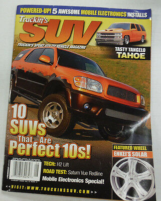 Truckin's SUV Magazine 10 SUVs That Are Perfect 10s August 2004 052715R