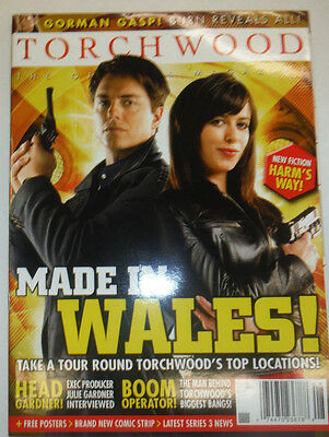 Torchwood Magazine Julie Gardner & Gorman Gasp September 2008 040215R