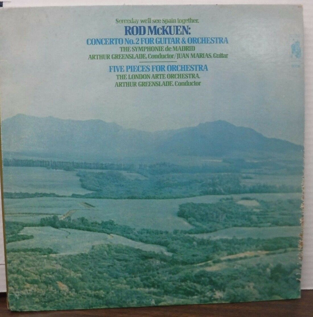 Rod McKuen someday we'll see Spain together Concerto 2 for Guitar 011617LLE