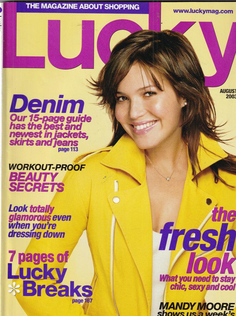 Lucky Mag Mandy Moore August 2003 101619nonr