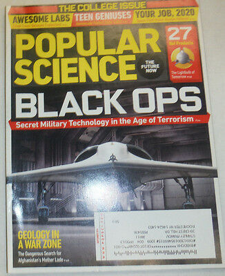 Popular Science Magazine Secret Military Technology September 2010 021015R