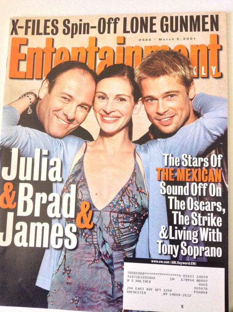 Entertainment Weekly Magazine James Gandolfini March 9, 2001 051517nonrh