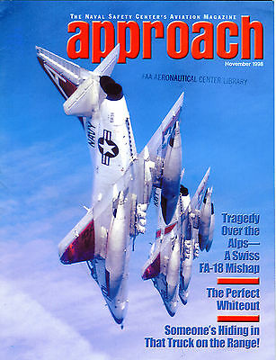 Approach Magazine November 1998 Swiss FA-18 Mishap EX FAA 030716jhe