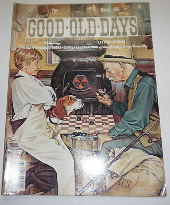 Good Old Days Magazine Old Time Poems And Photos March 1976 102414R