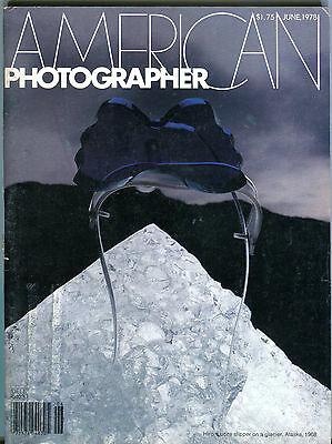 American Photographer Magazine June 1978 Alaska 1968 EX 050216jhe