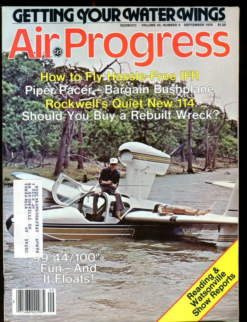 Air Progress Magazine September 1978 Piper Pacer EX w/ML 120316jhe