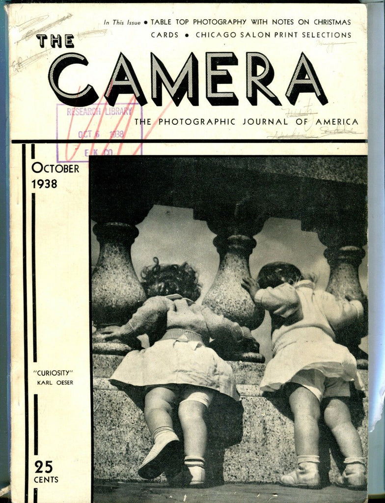 The Camera Magazine October 1938 Karl Oeser GD 042517nonjhe