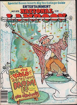 National Lampoon October 1978 Entertainment EX 122915DBE
