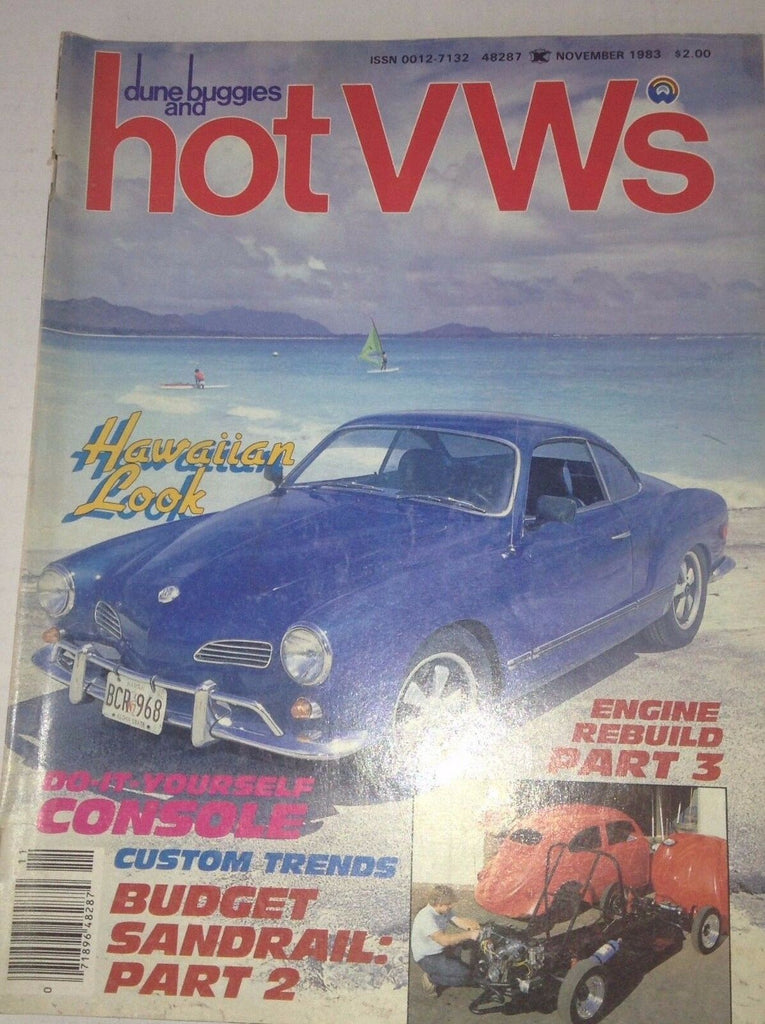 Dune Buggies And Hot VWs Magazine Engine Rebuild 3 November 1983 042117nonrh