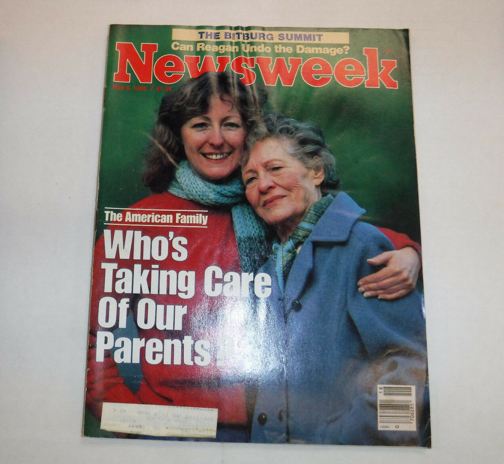 Newsweek Magazine Who's Taking Care Of Our Parents May 6, 1985 101916R