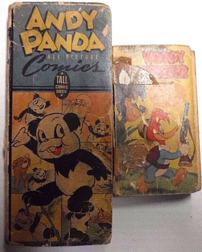 Andy Pazda Woody Wood pecker Vintage Big Book and comic Hard Cover 031317DBT5