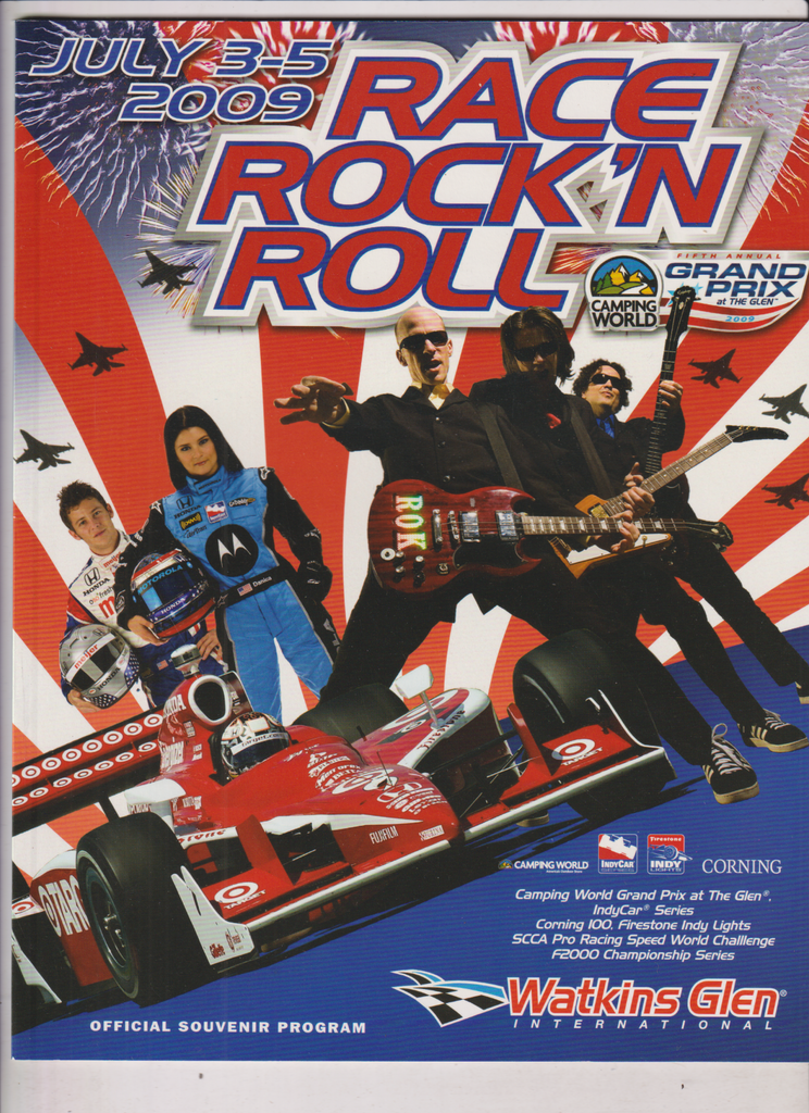 Race Rock' N Roll Mag Watkins Glen Program July 3-5, 2009 011120nonr