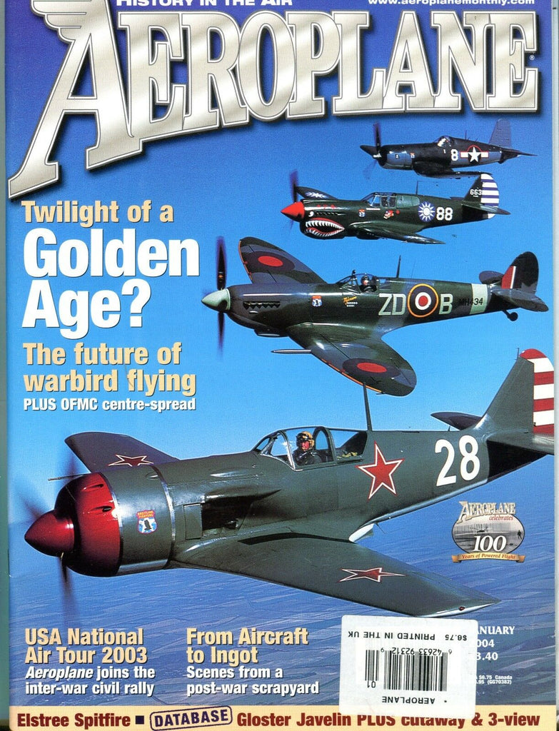 Aeroplane Magazine January 2004 Warbird Flying EX No ML 111916jhe