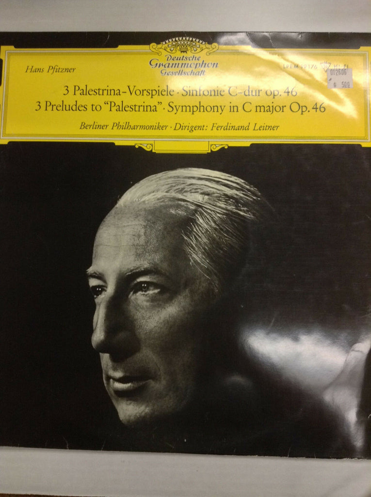 Deutsche Grammophon Gesellschaft Hanz Pfitzner LPEM19176A 33RPM 030617RR
