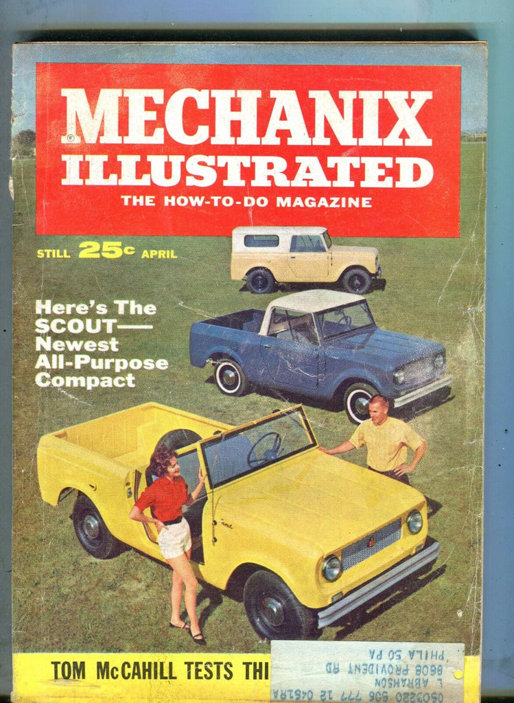 Mechanix Illustrated Magazine August 1961 Scout All-Purpose Compact 062017nonjhe