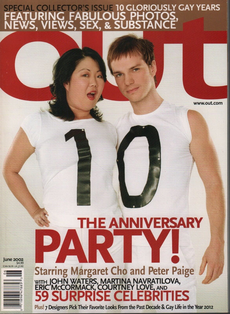 Out June 2002 Margaret Cho Peter Paige Bob Smith Calvin Klein 052318DBF2