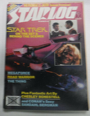 Starlog Magazine Star Trek & Megaforce No.61 August 1982 082115R