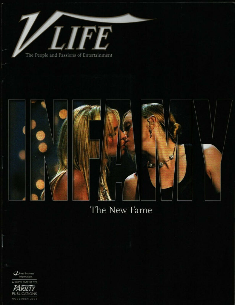 V life Magazine Supplement November 2003 Britney Spears Madonna Kiss 022221ame