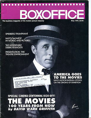 Box Office Magazine May 1994 Barbara Stones Debbie Reynolds EX 040516jhe