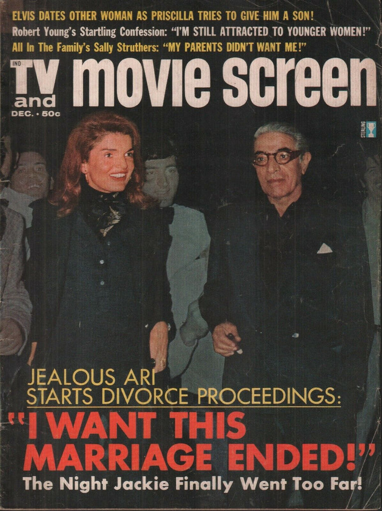 TV and Movie Screen December 1971 Jackie Kennedy Onassis 070119AME