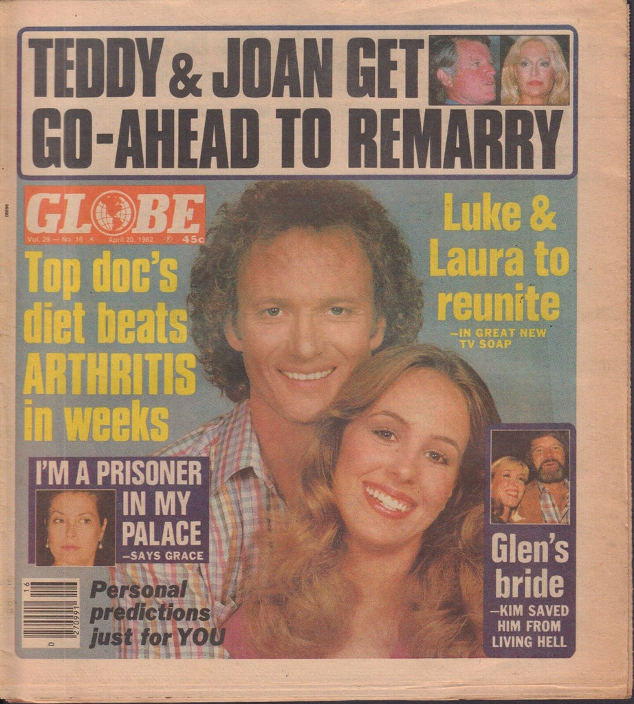Globe April 20 1982 Luke & Laura, Grace Kelly 092117DBE