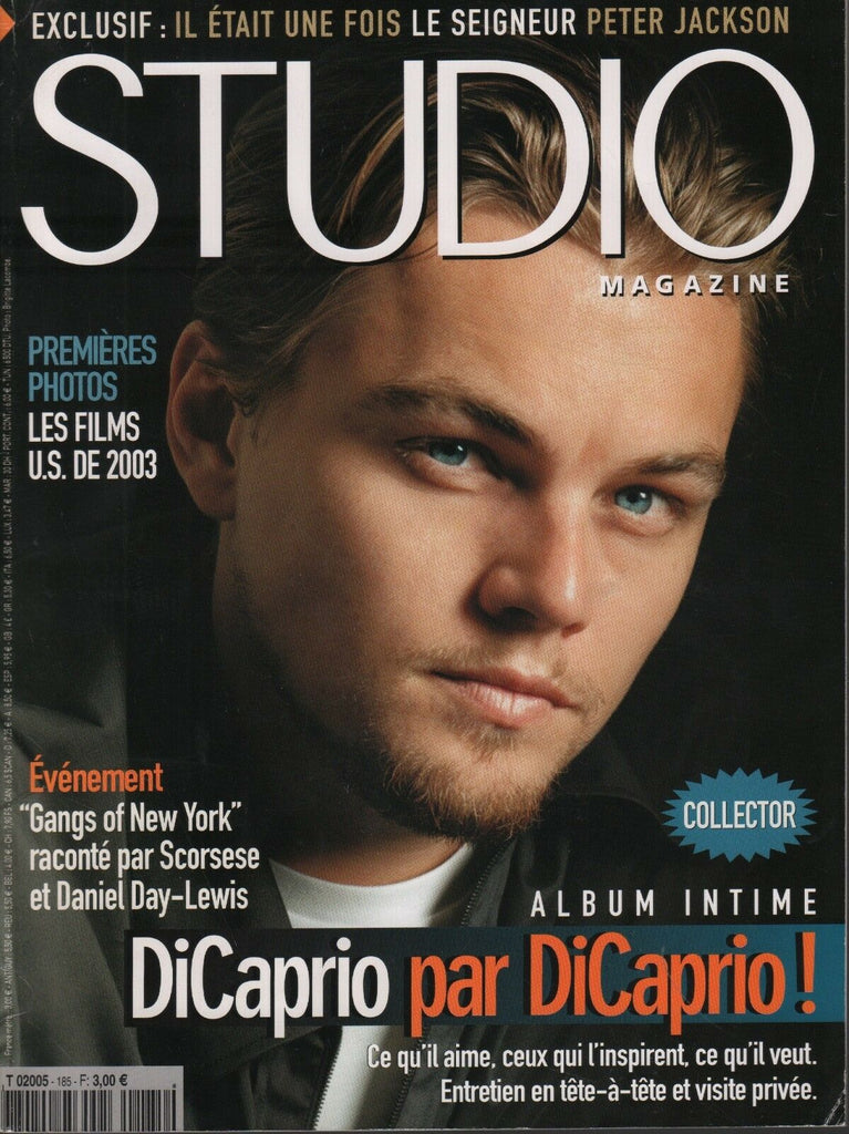 Studio French Magazine January 2003 Leonardo DiCaprio Peter Jackson 070318DBE2
