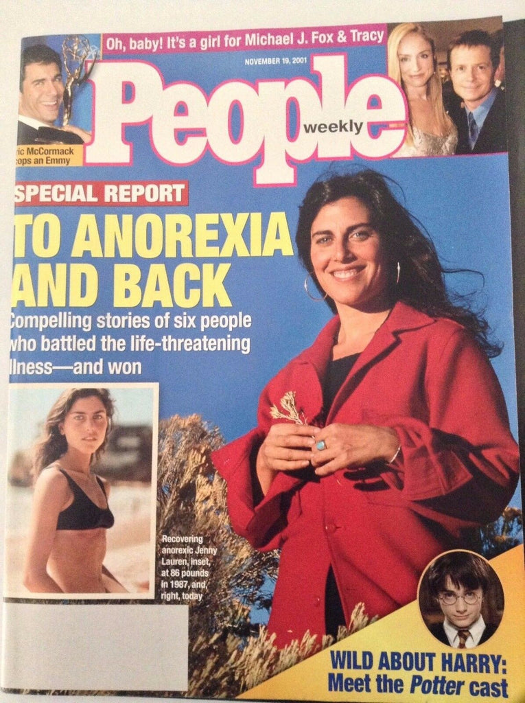 People Magazine Jenny Lauren To Anorexia And Back november 19, 2001 051517nonrh
