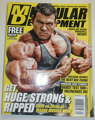 Muscular Development Magazine Steve Kuclo Kevin English September 2012 120914R2